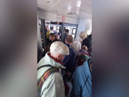 Воронежцы пожаловались на переполненные электрички 1 мая