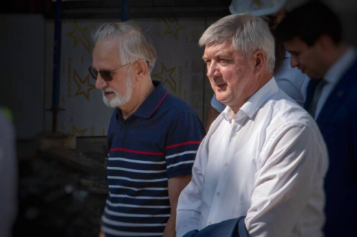 Губернатор поздравил воронежского инвестора Александра Соловьёва с 75-летием