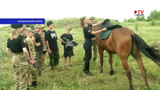 Под Воронежем прошёл конно-военный сбор в память о герое СВО