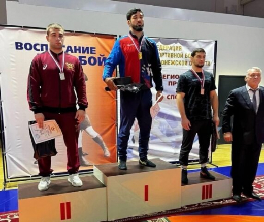 Воронежский борец стал призером домашнего Чемпионата России