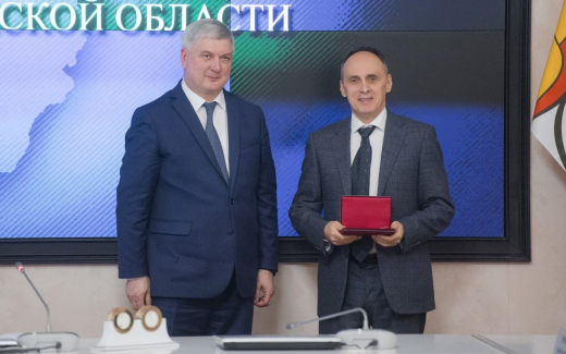 Воронежский предприниматель Эдуард Краснов получил медаль ордена «За заслуги перед Отечеством» второй степени
