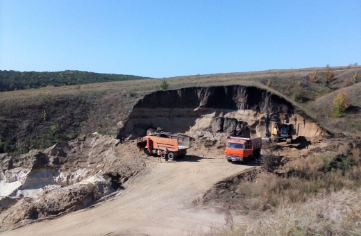 Незаконный карьер по добыче песка остановили в Воронежской области