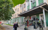 Общежитие ВГТУ загорелось в Воронеже