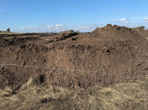 Воронежцам показали, как выглядит берег Усманки после работы тяжёлой техники