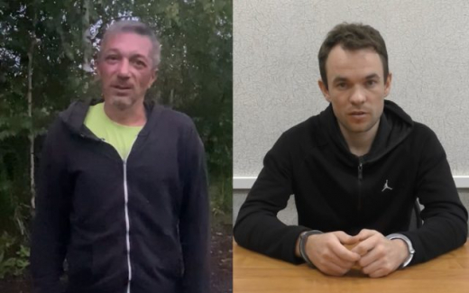 Появилось видео с украинскими агентами, которые хотели взорвать военного в подъезде в Воронеже