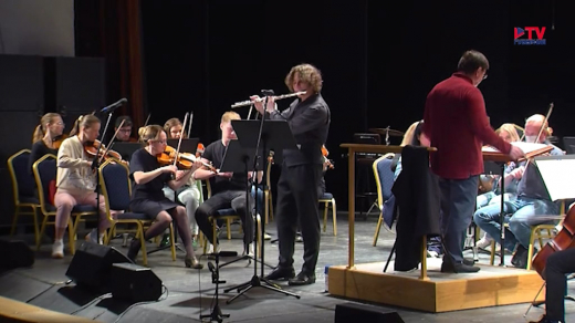 «Флейта – это мой голос, моя душа»: один из лучших музыкантов России Максим Рубцов выступил с оркестром в Воронеже