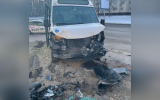 Два человека пострадали при столкновении Nissan с маршруткой в Воронеже