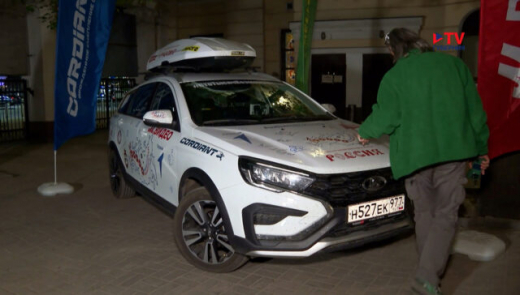 В Воронеже побывали участники автопробега по России «100 000 километров возможностей»
