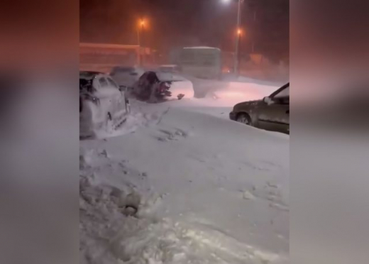 На Ростовскую область обрушился снегопад: в районах введён режим ЧС