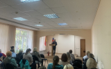 Открытое совещание с работниками социальной защиты в Коминтерновском районе