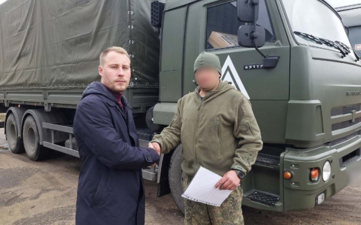 Липецкий «Свободный сокол» помог военнослужащим 387-го полка ВДВ